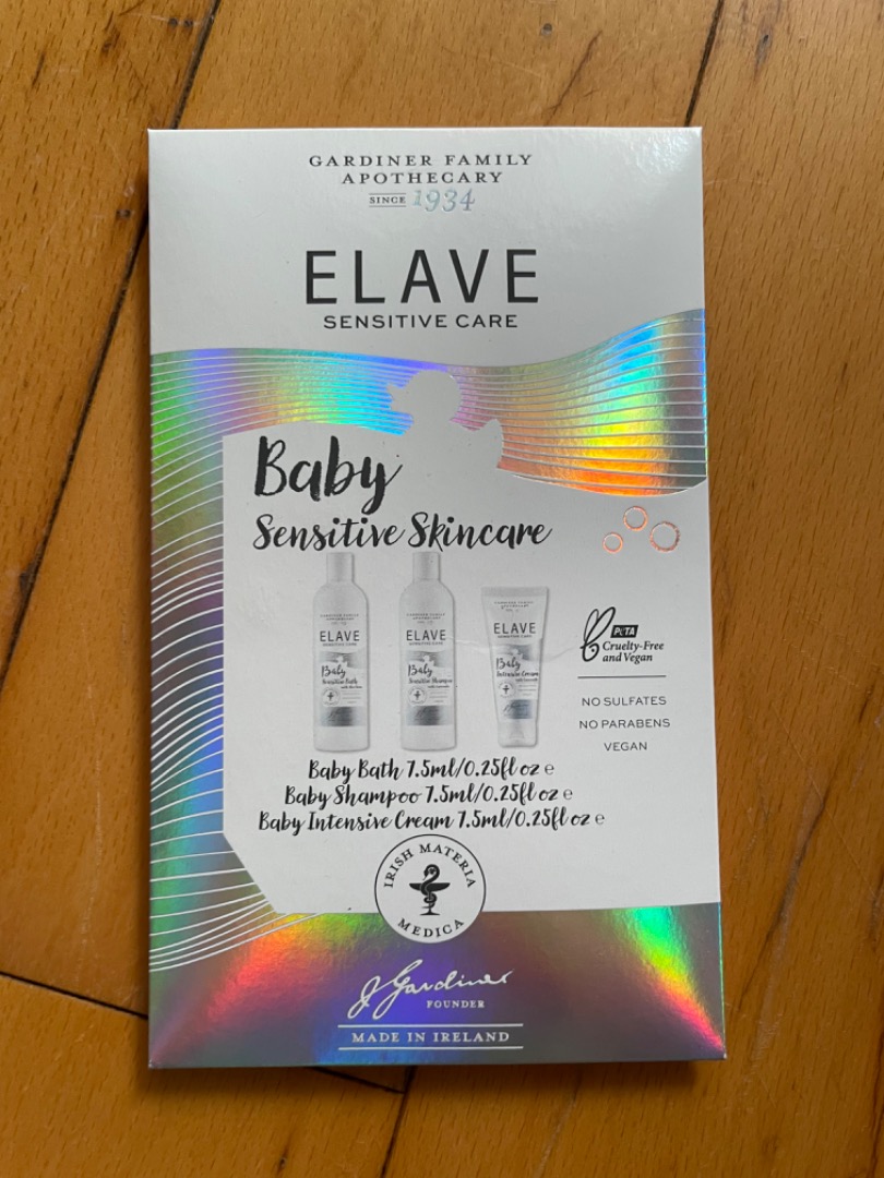 Elave Baby Sensitive Skincare Bath Shampoo Intensive Cream