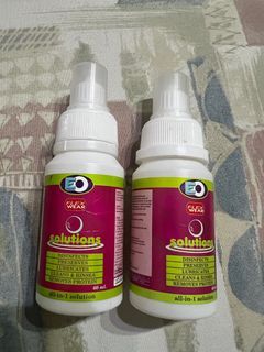 EO contact lens solution