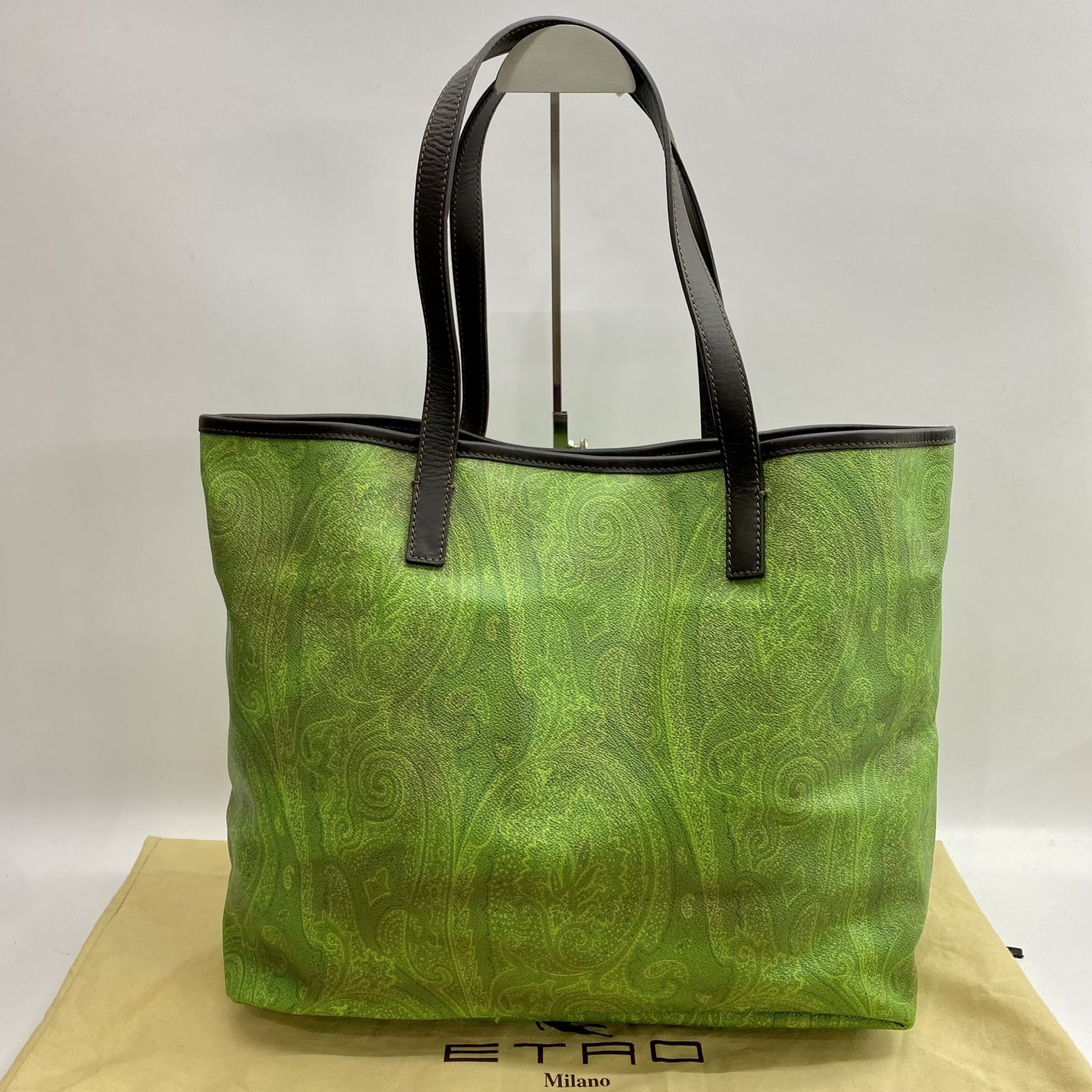 DISCOUNTED* ETRO GREEN TOTE BAG 247016014 GI, Luxury, Bags
