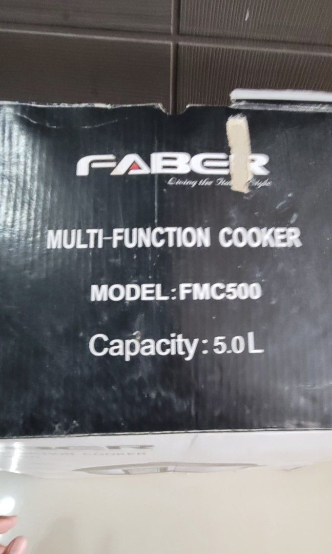 Faber multi function cooker (Category: Cookers) located in Kuala Lumpur. Submitted by sapewan (Listing ID 1300407941, Image 3). Description: all working well. just the lid is not available. can nego till letgo..