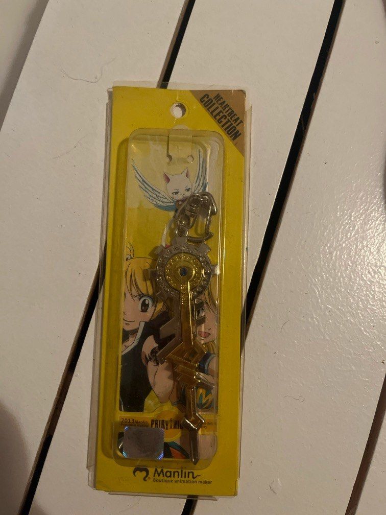 Fairy Tail Lucy Michelle Lobster Key (Category: Character Goods) located in Mandaluyong City. Submitted by bei_g (Listing ID 1300381309, Image 1). Description: 🔑 Lucy/Michelle Lobster key from Fairy Tail keychain 🔑 Never opened 🔑 Cool collector’s item .