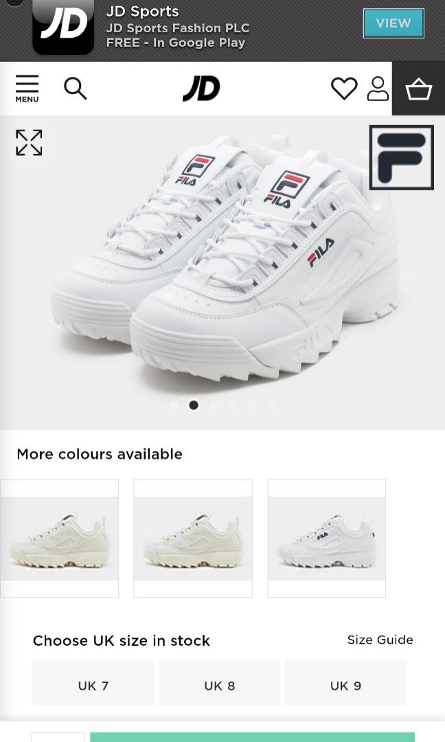 Fila google clearance