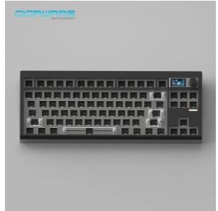 Gigaware ZUOYA GMK87 Tri-mode Barebone Customize DIY 80% Layout Mechanical Keyboard Kit Hot-Swappable