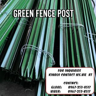 GREEN FENCE POST