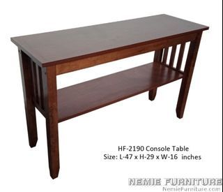 HF2190 console table