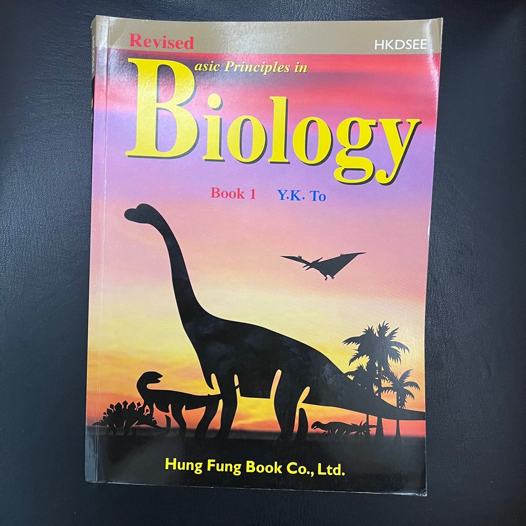 HKDSE Basic Principles in Biology Book 1, 興趣及遊戲, 書本 & 文具, 教科書 - Carousell