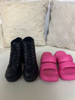H&M Boots and Platform Sandals BUNDLE