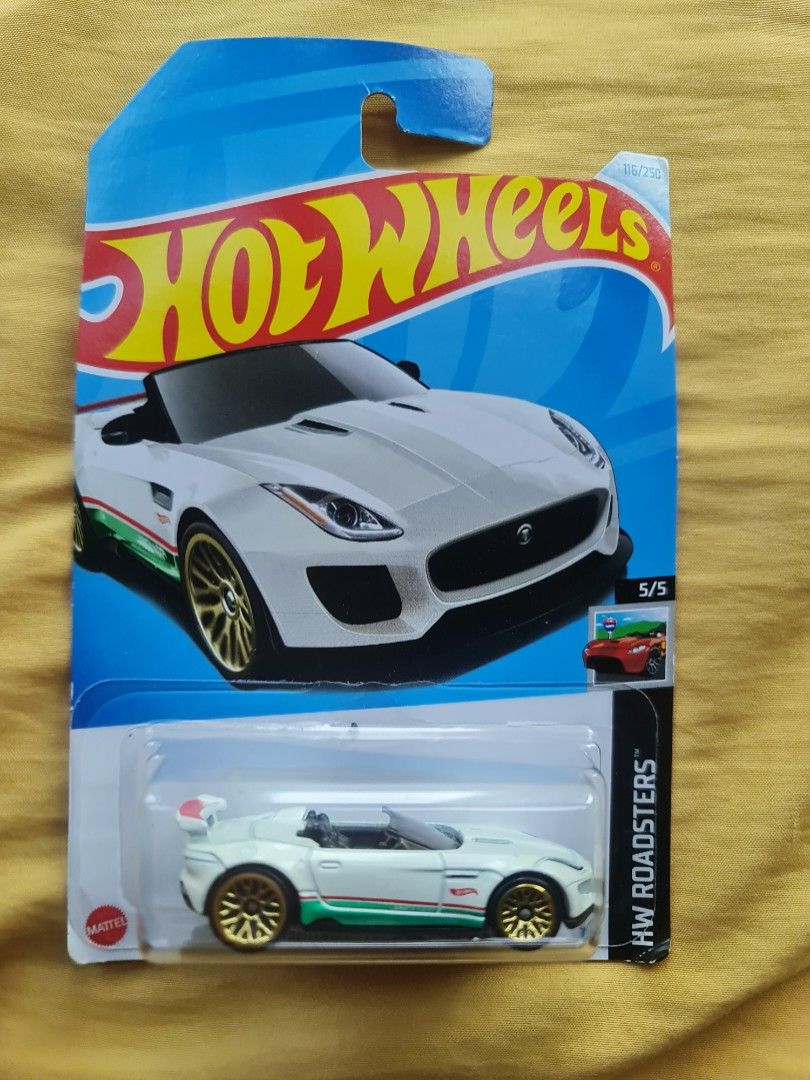 Hot wheels 15 Jaguar F type Project 7 Hobbies Toys Toys Games on Carousell