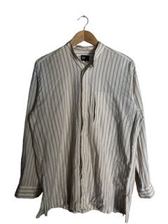 ISSEY MIYAKE BUTTON DOWN LONG SLEEVE