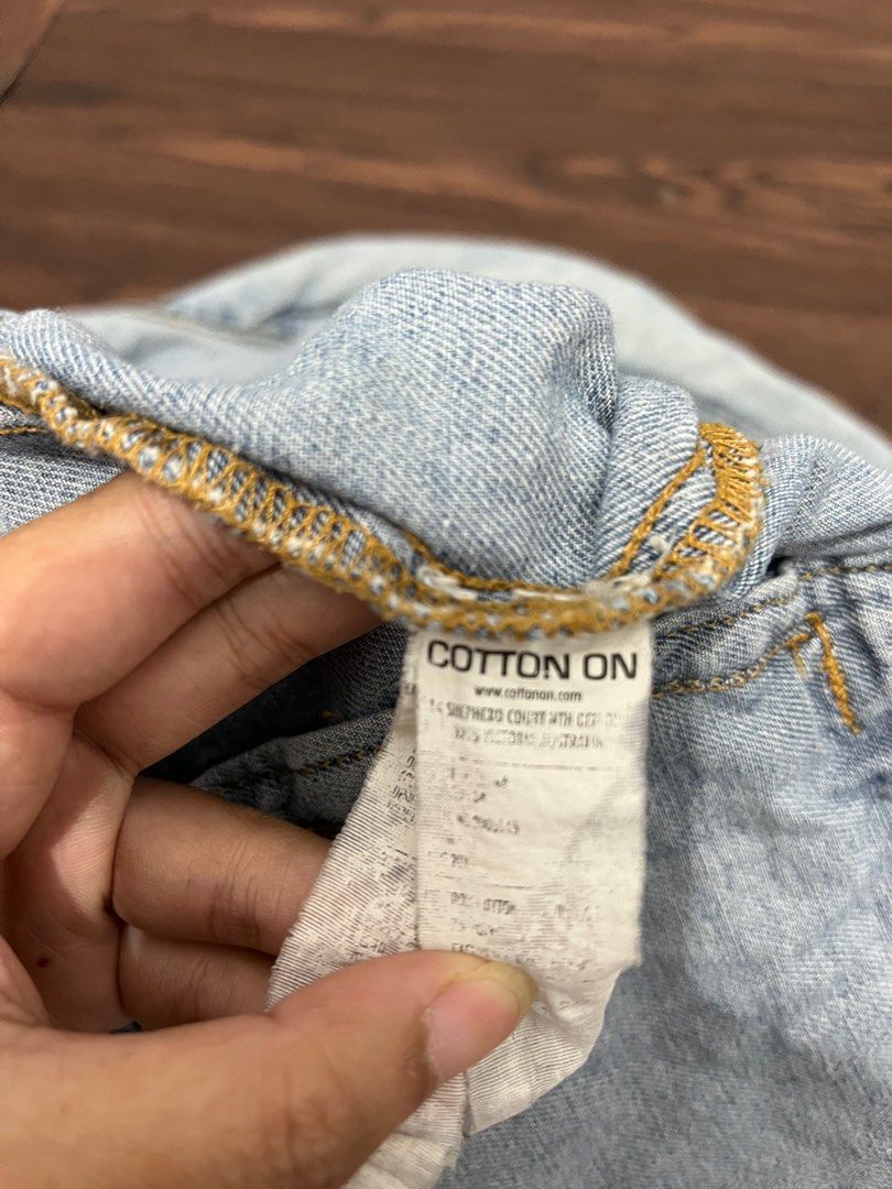 Jaket Levis Cotton On X Disney Mickey Mouse, Fesyen Wanita, Pakaian