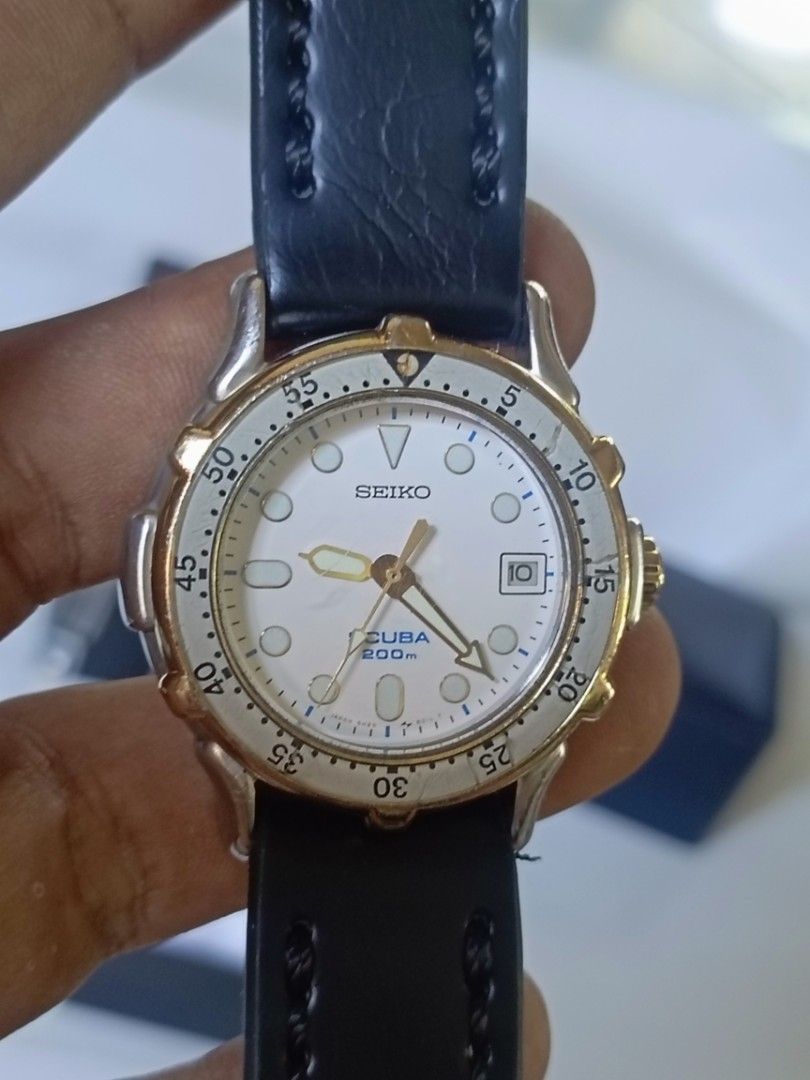 Jp0173 Jam tangan SEIKO Scuba Diver 200m Fesyen Pria Jam Tangan di Carousell