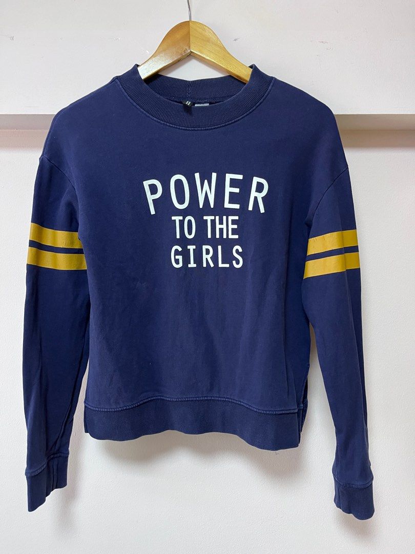 Kara s Power to the Girls Sweatshirt Women s Fashion Tops Others Tops on Carousell
