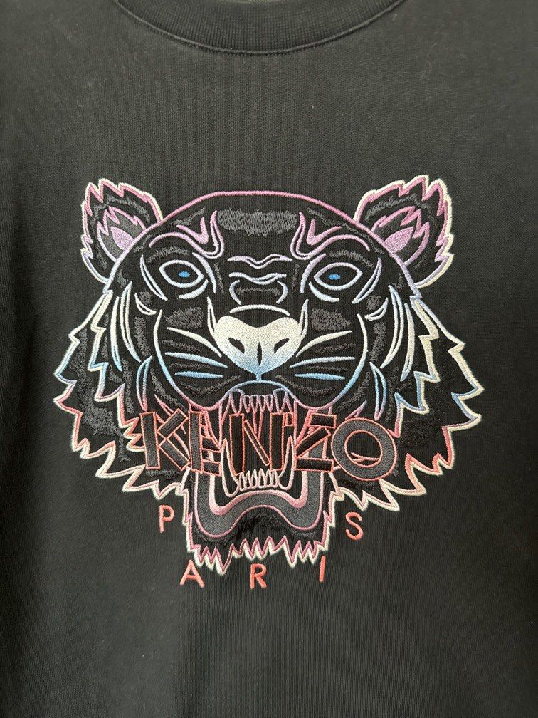 Clearance Kenzo tiger gradient t shirt Women s Fashion Tops Other Tops on Carousell