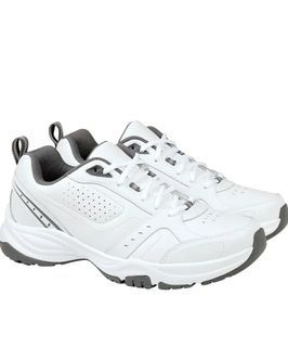 Kirkland Signature Men's Athletic Shoes, Color White/Grey