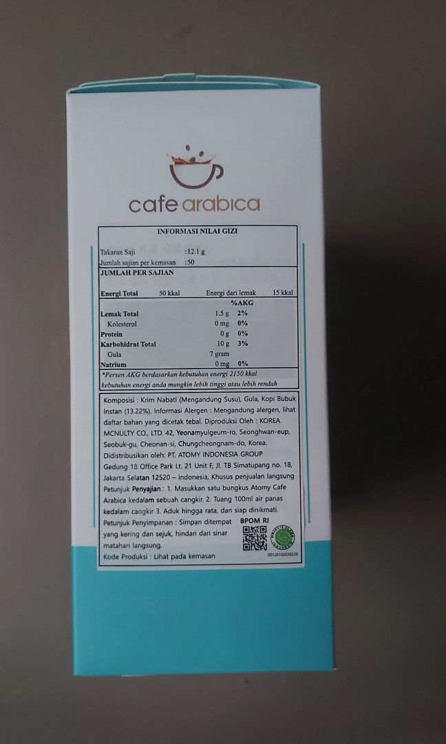 KOPI/COFFE ATOMY ASLI DARI KOREA, Kesehatan & Kecantikan, Kulit, Sabun ...