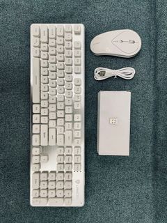 LANGTU Wireless Keyboard And Mouse Set  LT600 2.4Ghz Full-Size And Mouse Combo