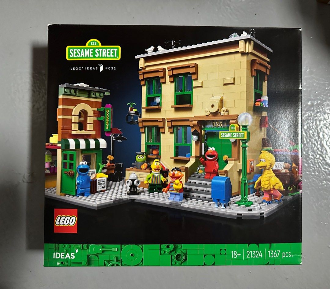 LEGO Ideas 123 Sesame Street 21324 Hobbies Toys Toys Games on Carousell