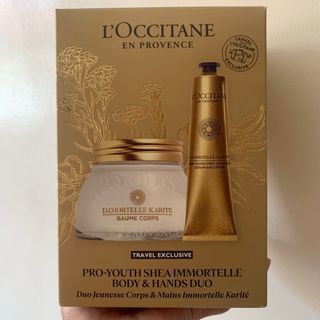 L’Occitane En Provence Pro-Youth Shea Immortelle Body & Hands Duo Travel Exclusive