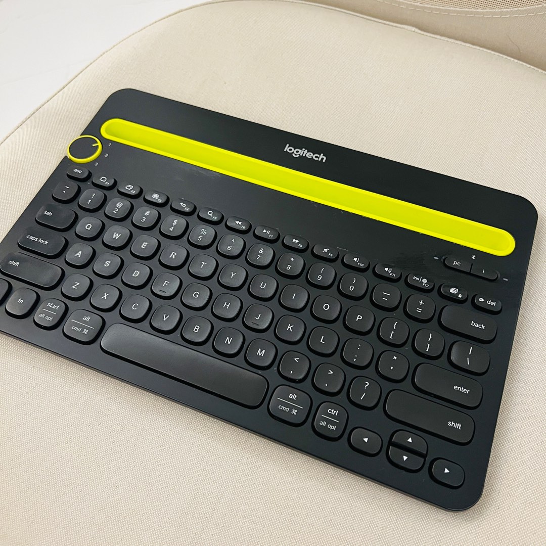 Logitech K480 Multi-Device Bluetooth Wireless Keyboard, Computers ...