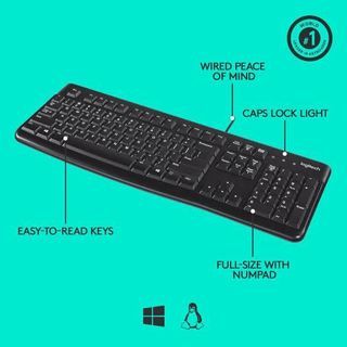 Logitech keyboard and steelseries mousepad