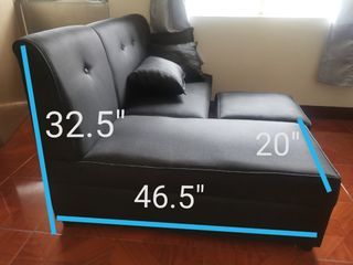 L-Type Sofa (set with 3 throw pillows)