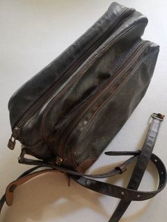 LV Nile Monogram Canvas unisex messenger shoulder bag for parts project repair authentic France