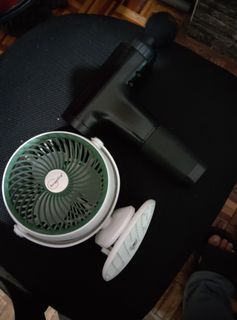 Massage gun+ Mini fan