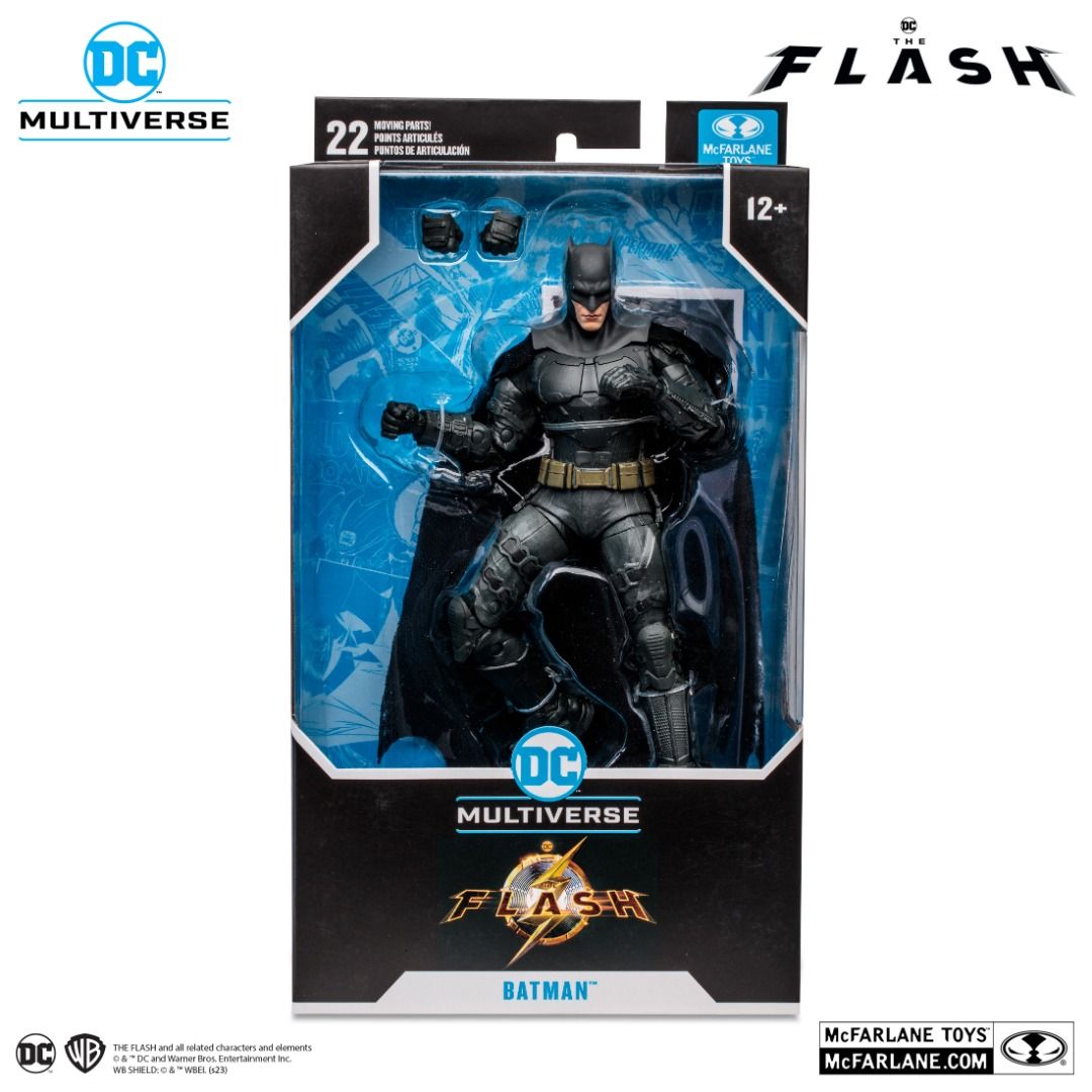 McFarlane Batman The Flash Movie Ben Affleck, Hobbies & Toys, Toys & Games  on Carousell