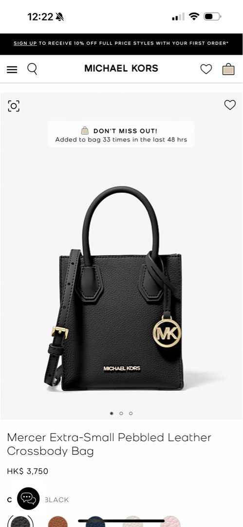 Mk mercer bag hot sale
