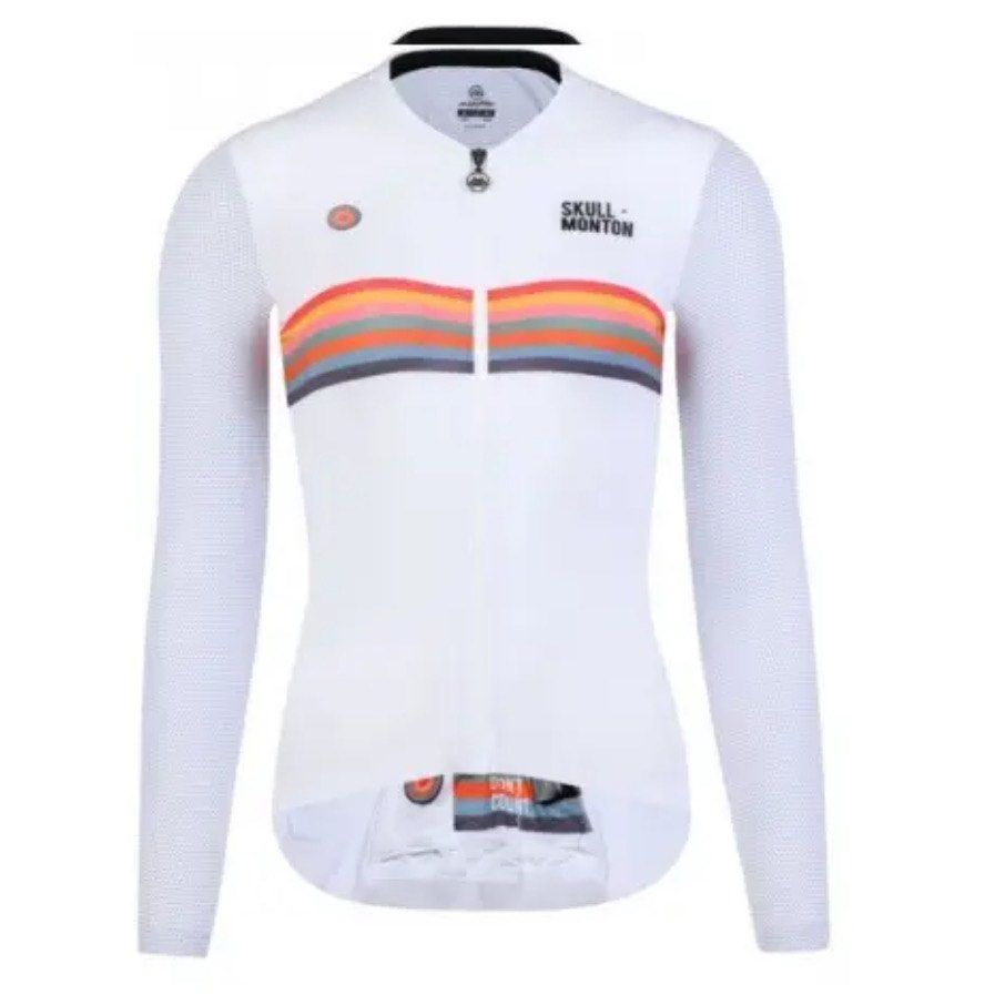 Monton Skull Cycling Jersey Men s Fashion Activewear on Carousell