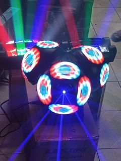 MOVING HEAD WITH LASER LIGTH