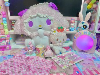 My Melody Bundle (plushies, pouch, tape, miniature, collectibles)