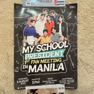 My School President FM Manila - Official Poster