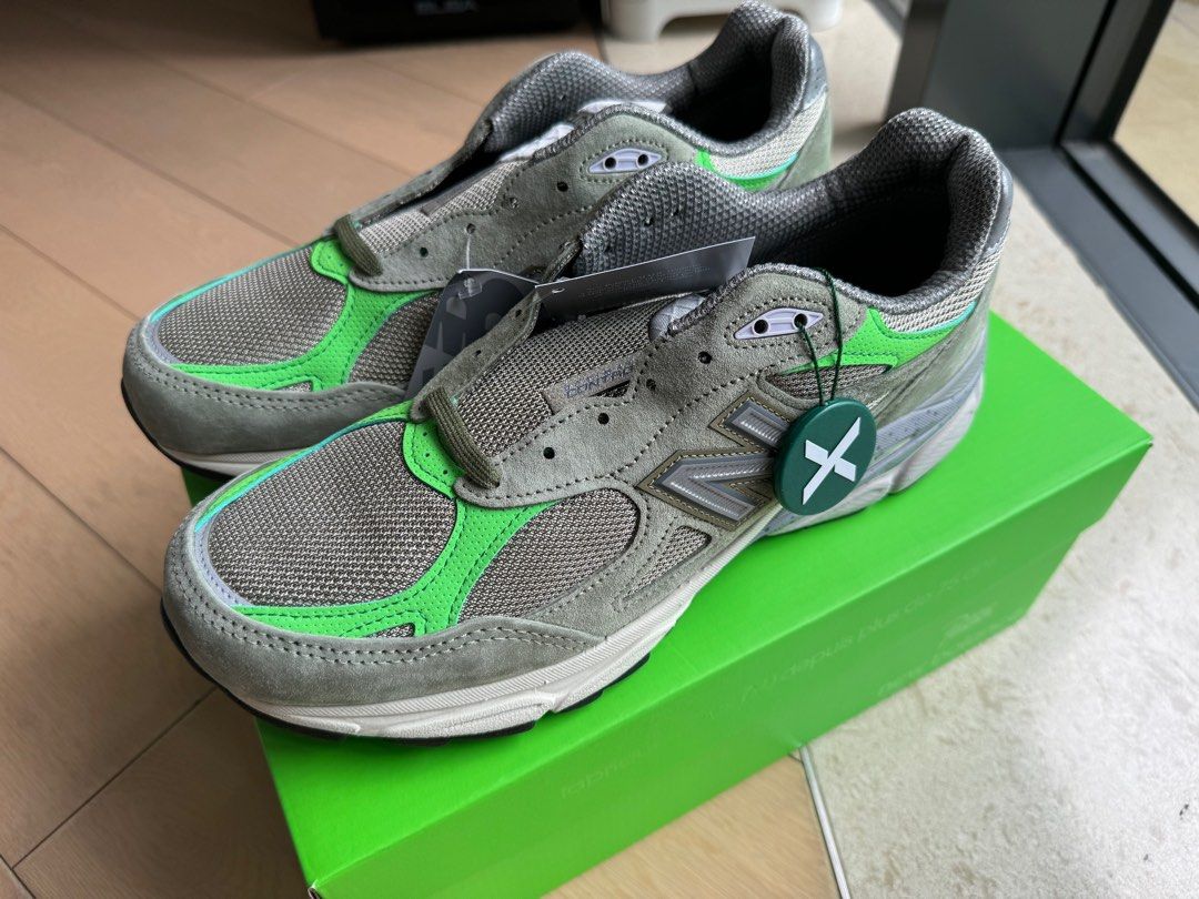 New balance Patta 990 V3, 男裝, 鞋, 波鞋- Carousell