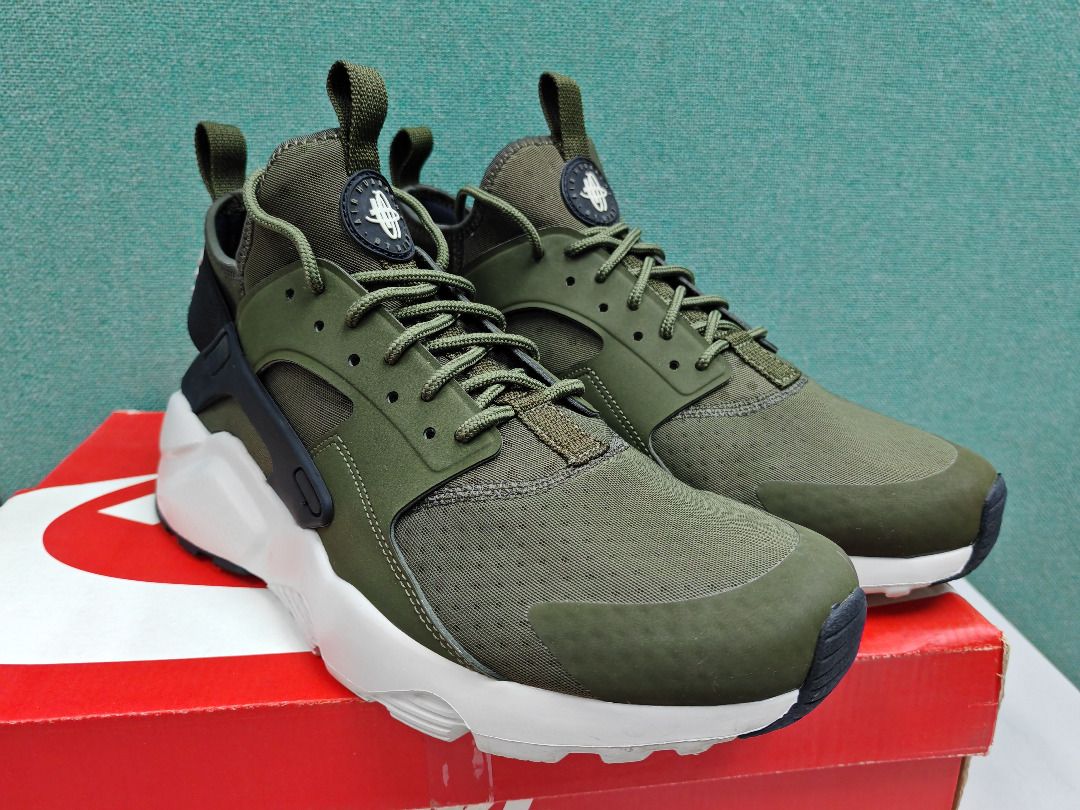 NIKE AIR HUARACHE RUN ULTRA CARGO KHAKI US10