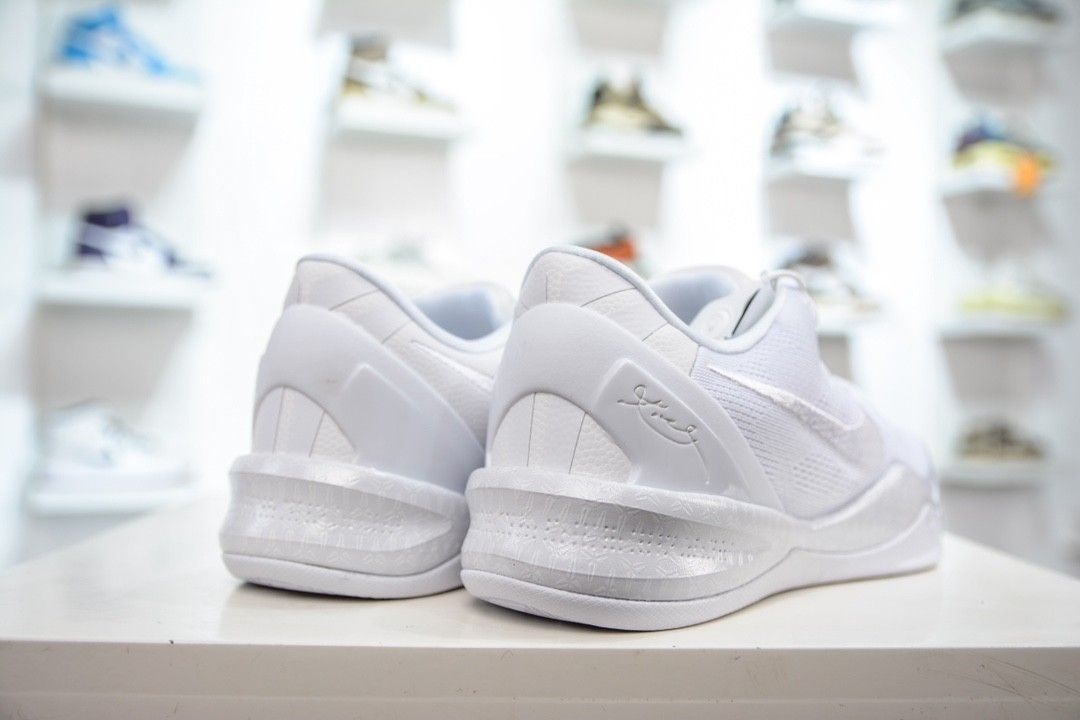 Nike Kobe 8 Protro Triple White 2023 FJ9364 100 Mid Season Sale Luxury Sneakers Footwear on Carousell