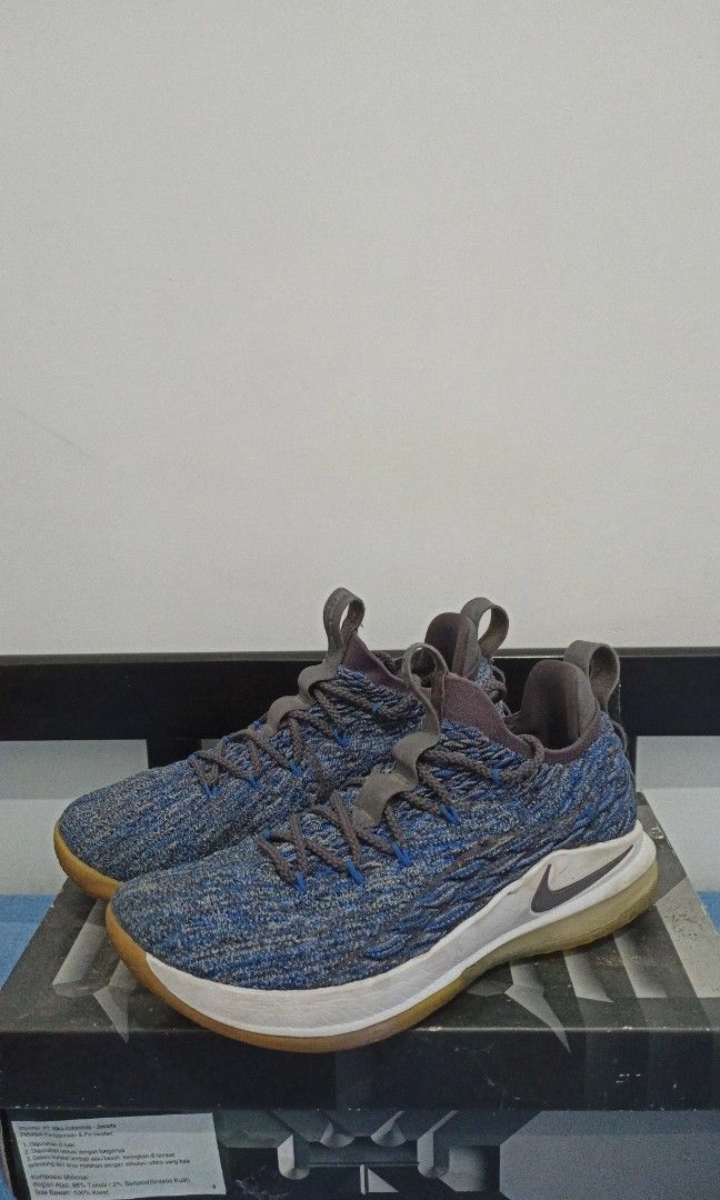 Lebron xv low signal blue shop
