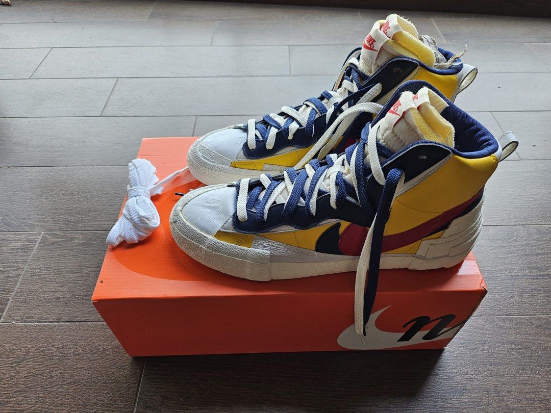 sacai x nike blazer snow beach