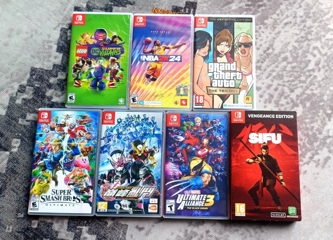 Nintendo Switch Games & Joycon