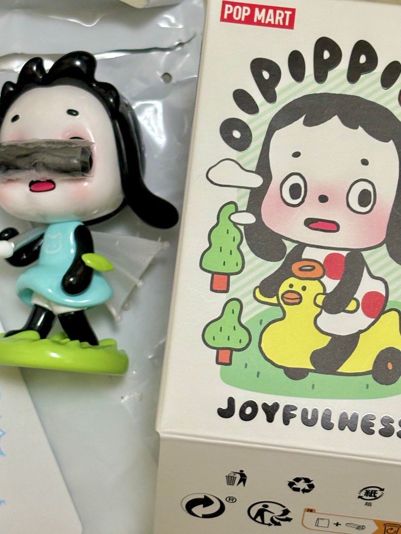 Oipippi x Popmart Joyful Series (Crazy Day) (Category: Designer & Blind Box Toys) located in Marikina City. Submitted by 451mail (Listing ID 1300383021, Image 1). Description: PRICE IS NEGOTIABLE BUT DO NOT LOW BALL - fresh pull - complete with box (see 3rd pic for box condi) - with original white packet and tin foil - with card MOP: GCASH MOD: can do same day delivery (within metro manila), Ggx, Flash Express.