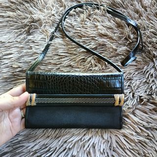 Original Brighton leather Wallet Sling Bag