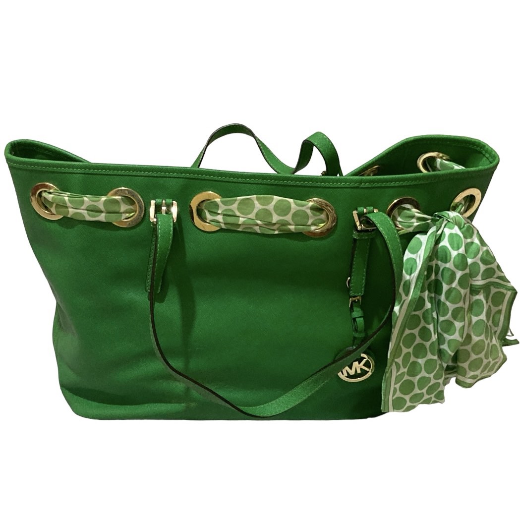 Michael kors jet set scarf tote on sale