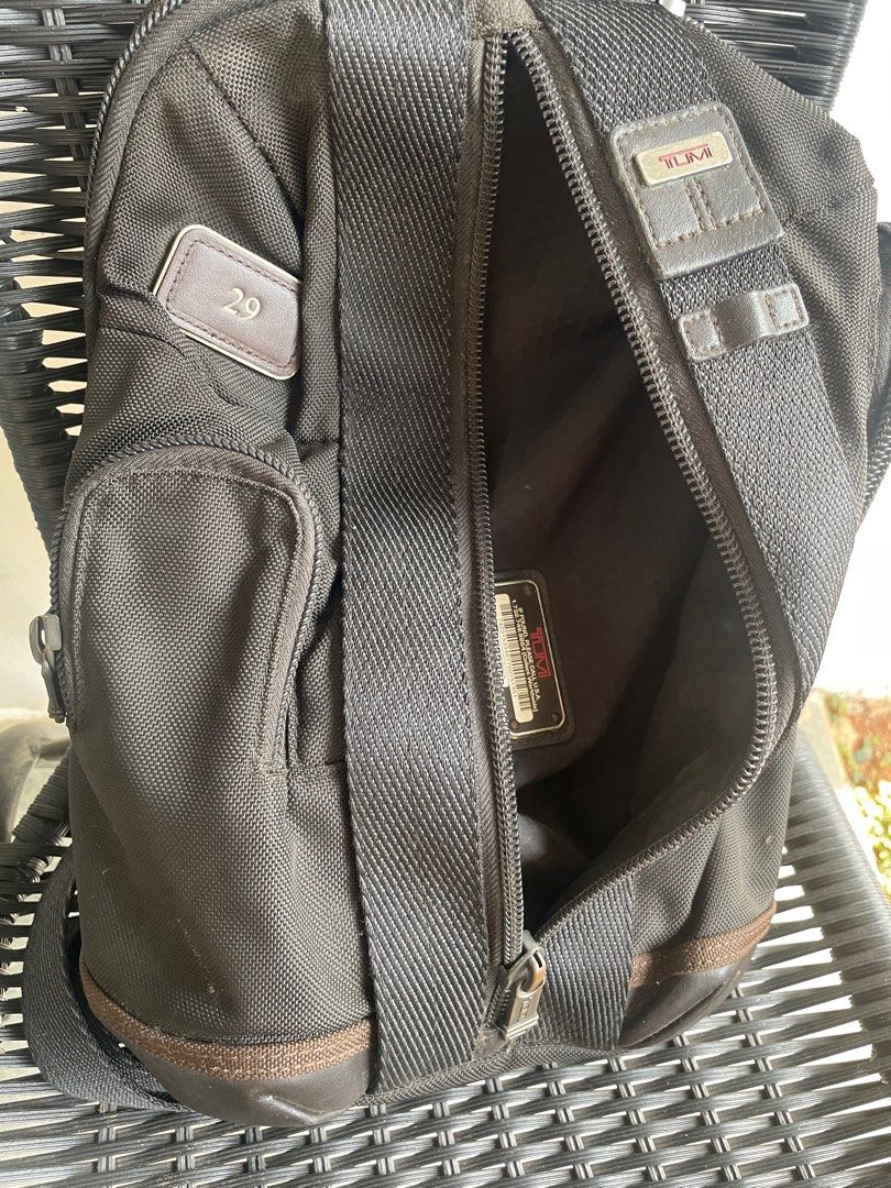 Tumi Black Tumi Alpha Bravo Saratoga Sling Crossbody bag