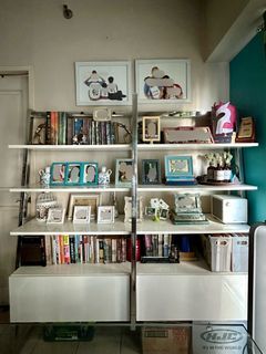 OUR HOME BOOK CASE w/ CABINETS