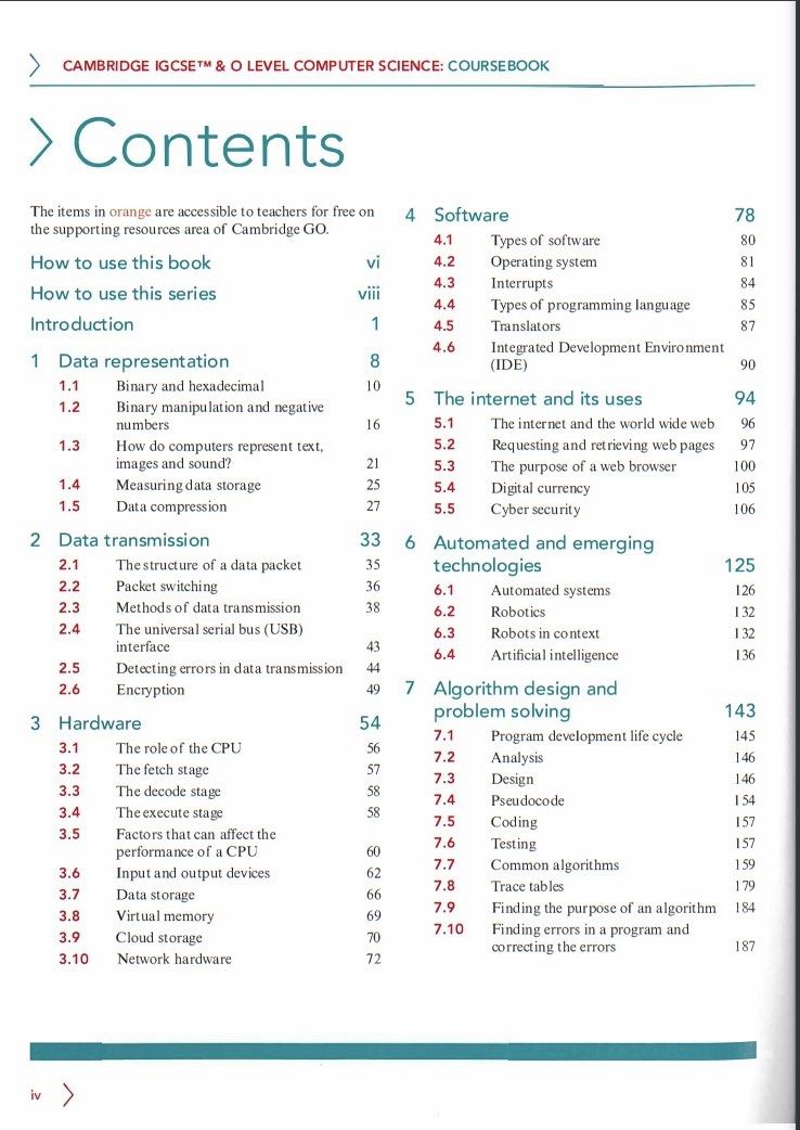 PDF Computer Science IGCSE Textbook, Hobbies & Toys, Books & Magazines ...