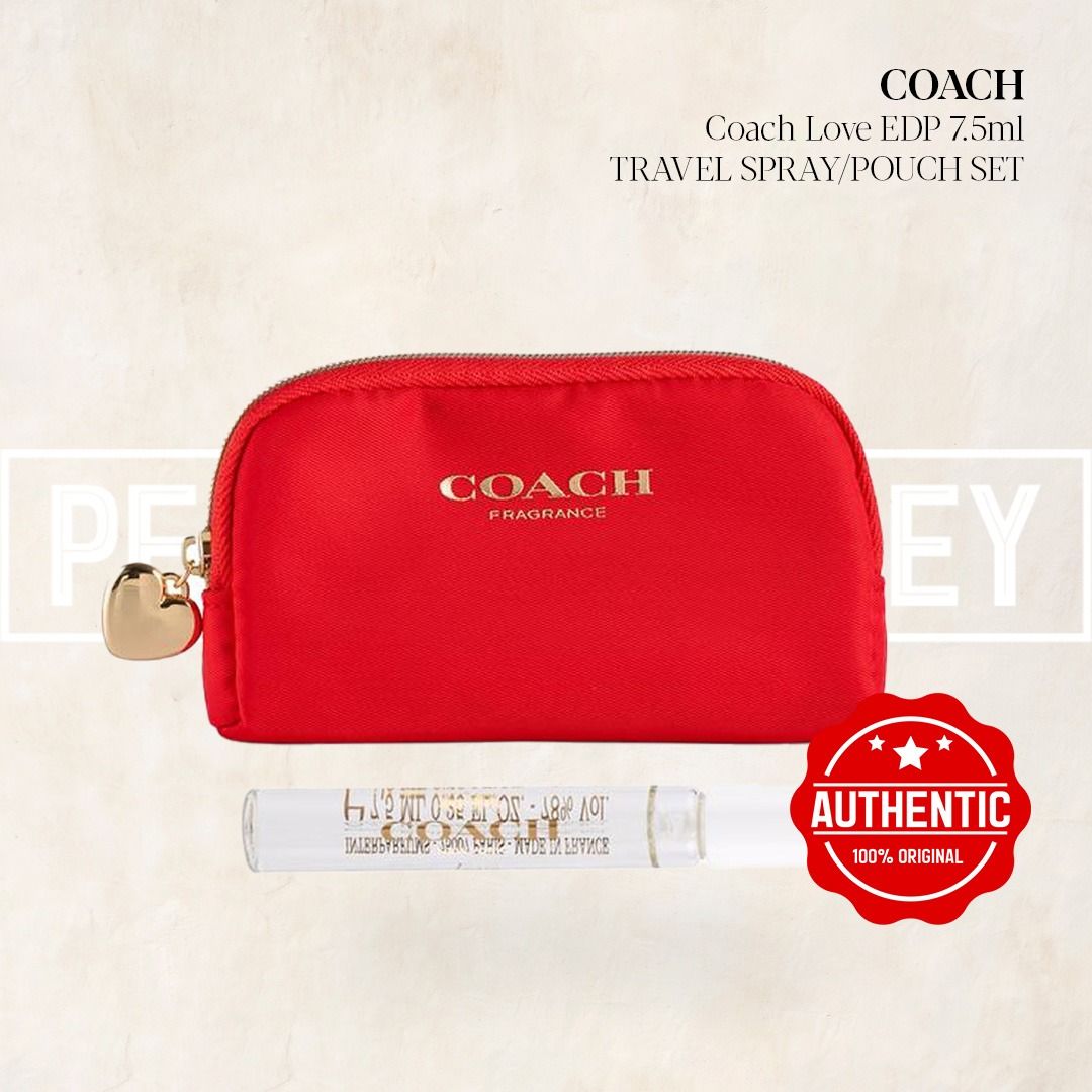 Coach love pouch deals
