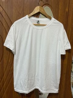 Plus size white plain comfy tshirt xl-2xl