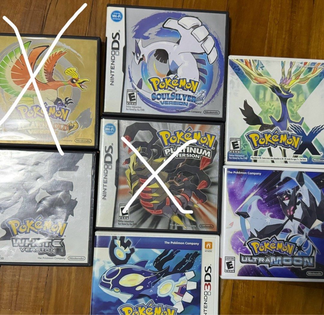 Pokemon 3DS/DS Games, Video Gaming, Video Games, Nintendo on Carousell