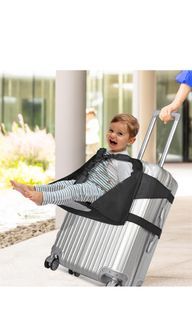 Portable Foldable Luggage with Seat & seatbelt