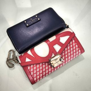 Pre-Loved Kate Spade and Rare MK  Card Wallet (Take both for P4k)